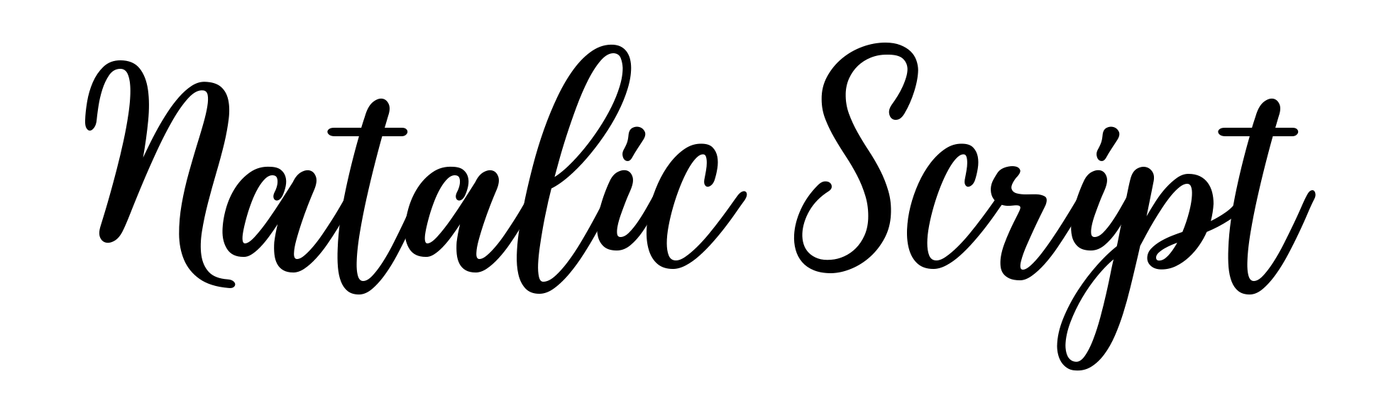 Natalic Script