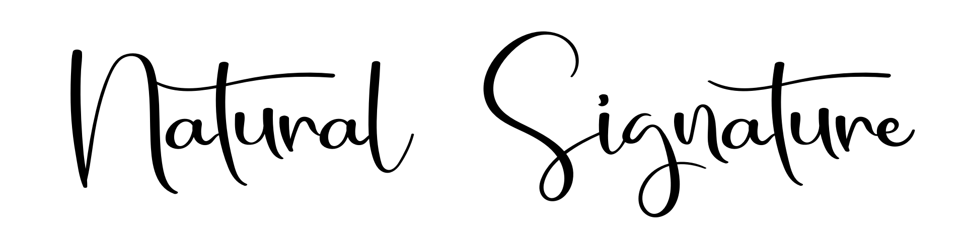 Natural Signature
