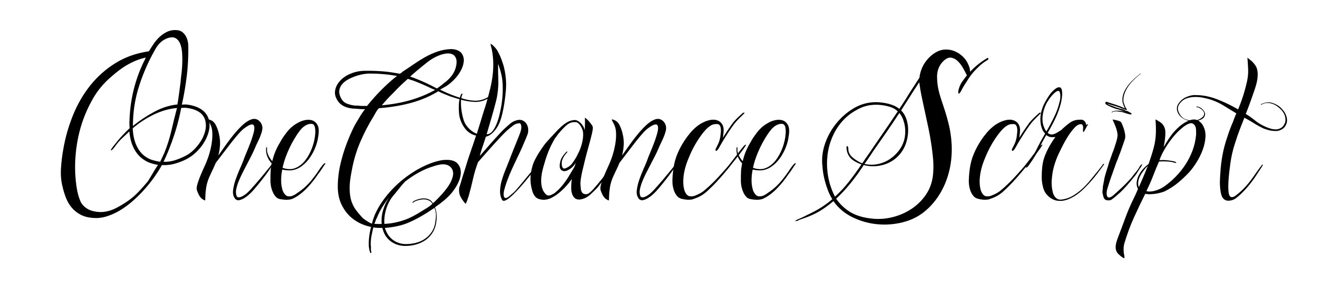 One Chance Script