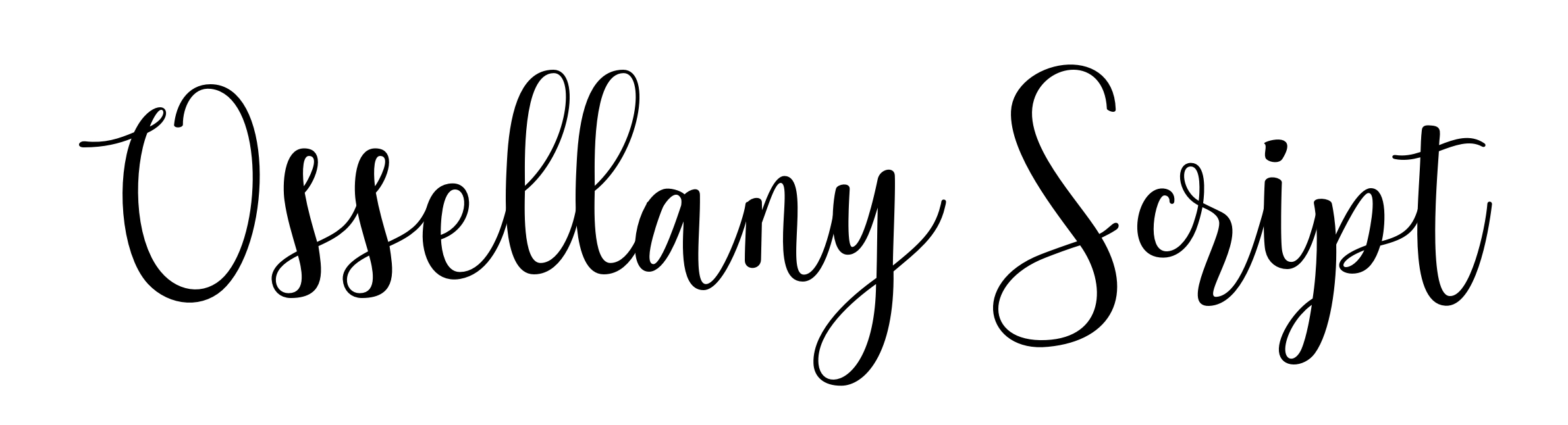 Ossellany Script