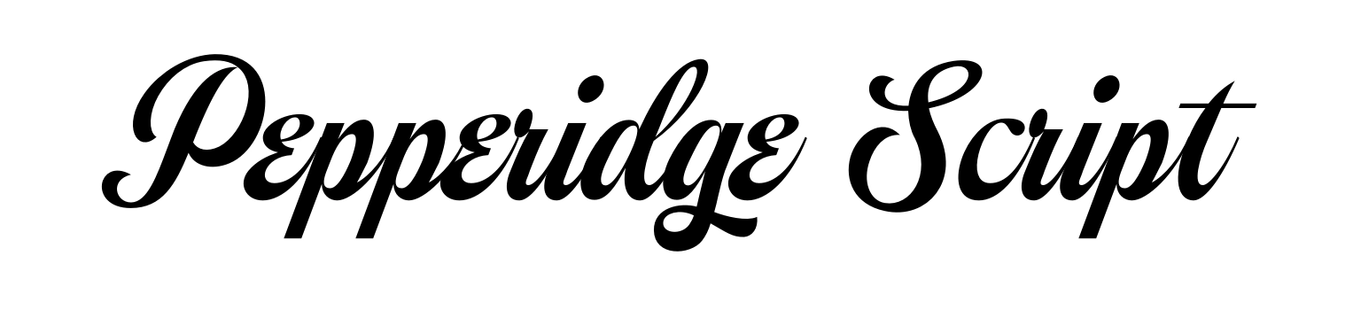 Pepperidge Script