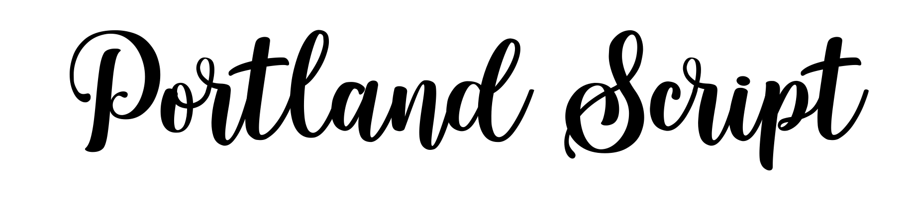 Portland Script