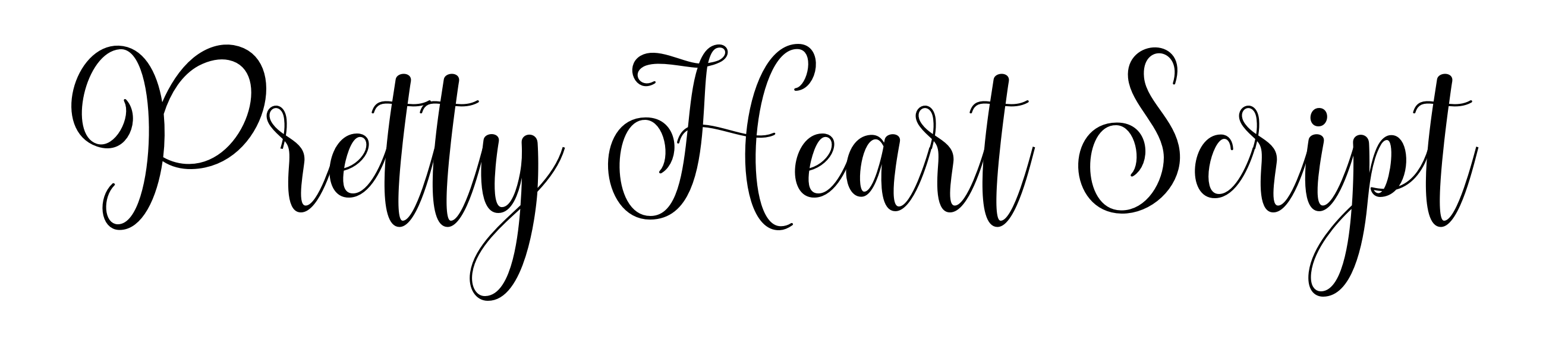 Pretty Heart Script