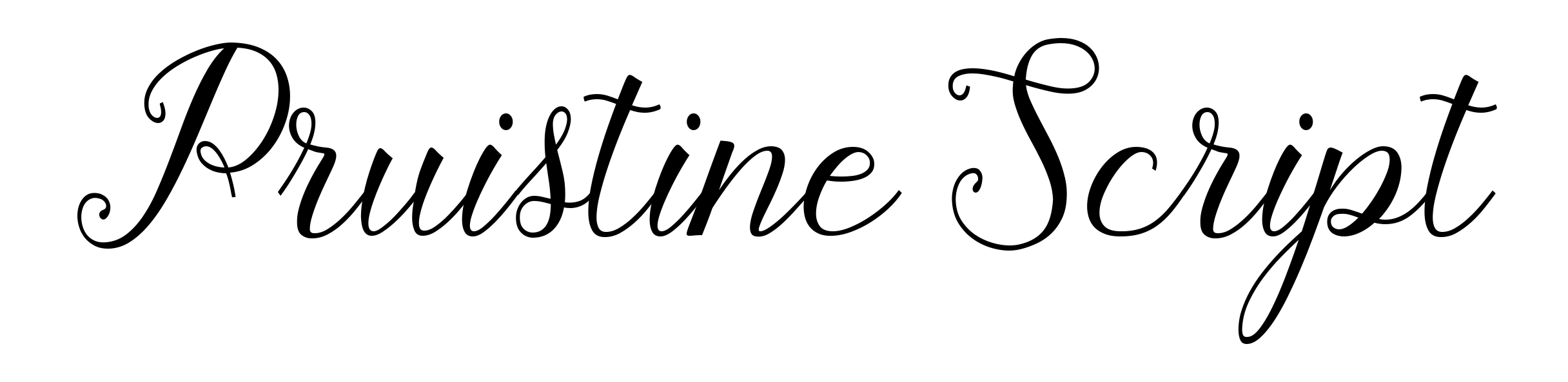 Pruistine Script