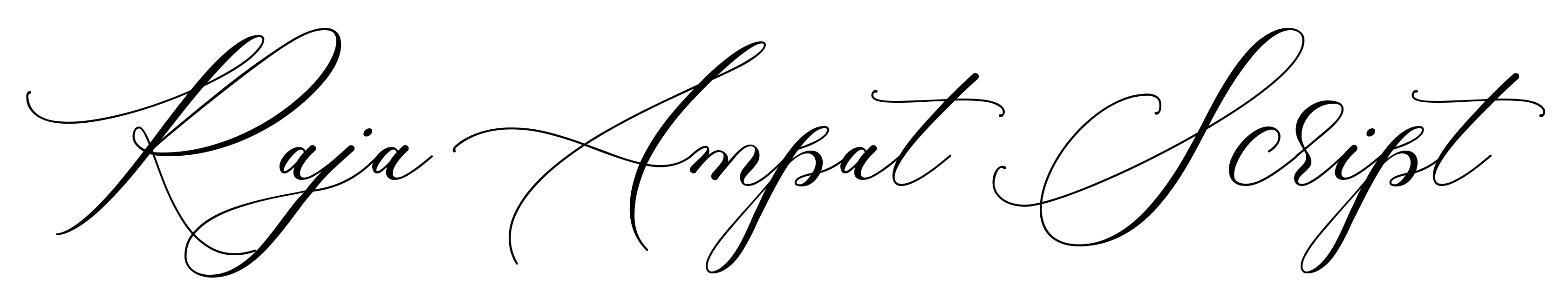 Raja Ampat Script