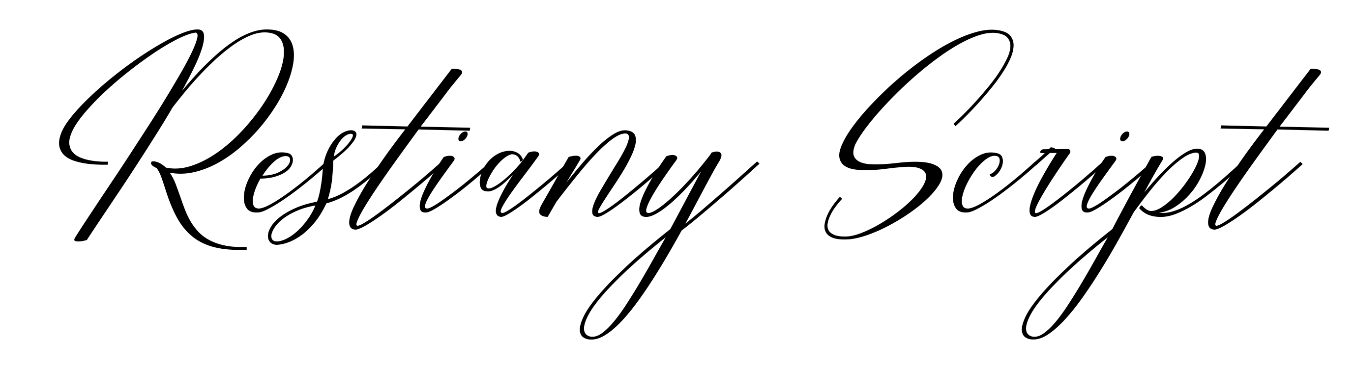 Restiany Script