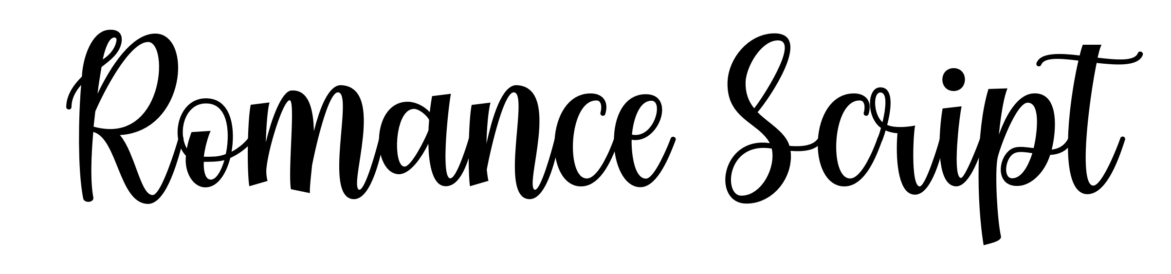 Romance Script