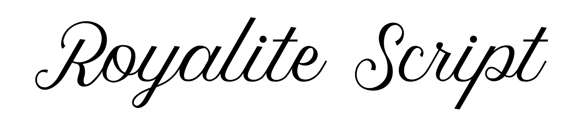 Royalite Script
