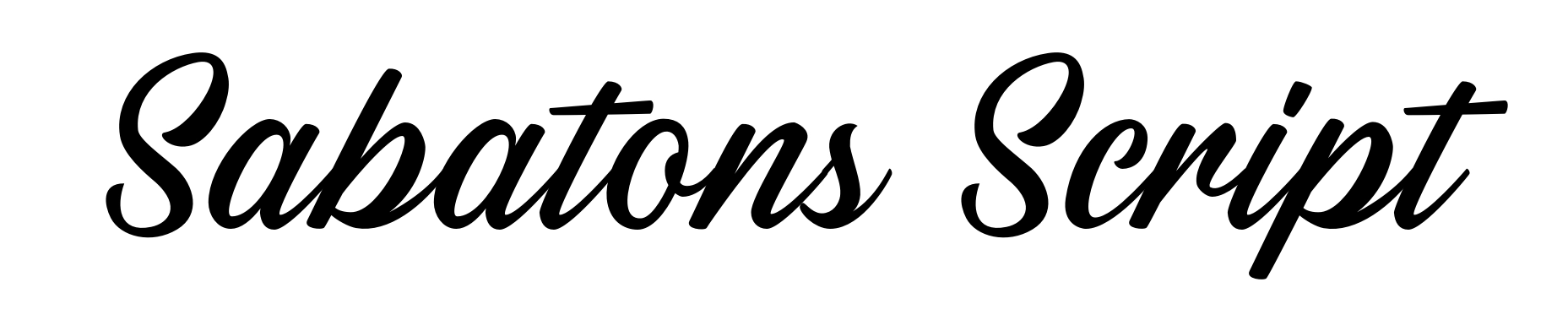 Sabatons Script