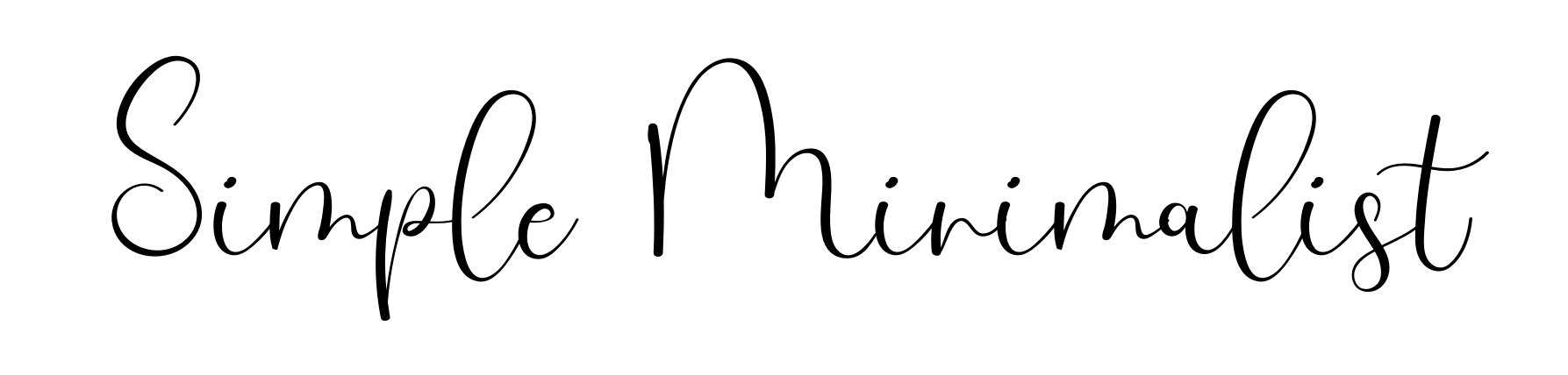 Simple Minimalist