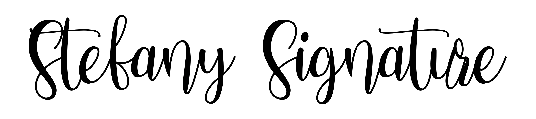 Stefany Signature