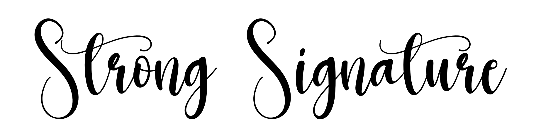 Strong Signature