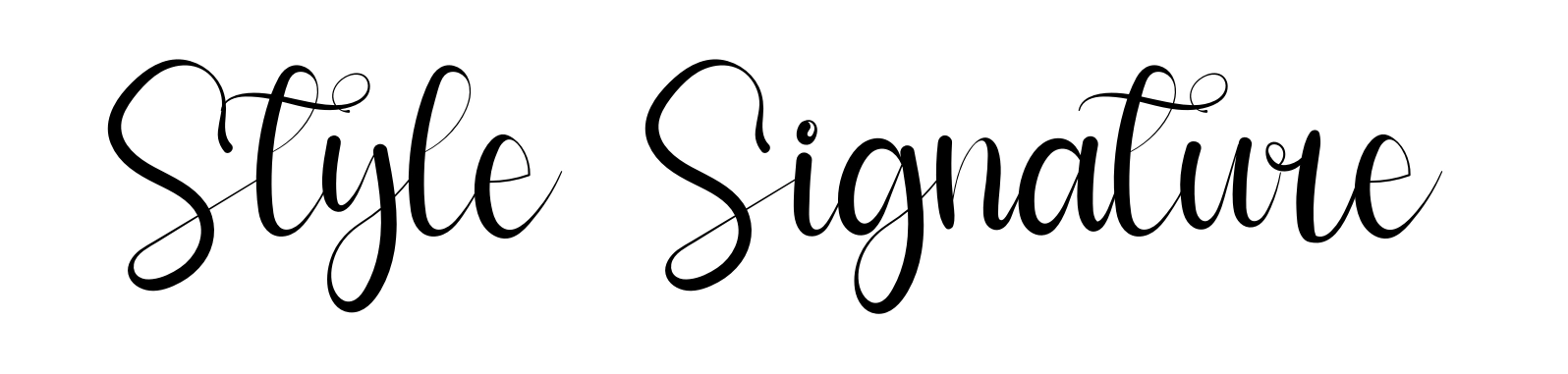 Style Signature