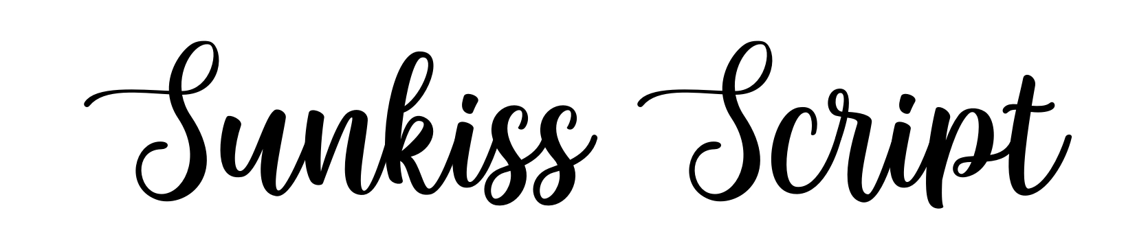Sunkiss Script