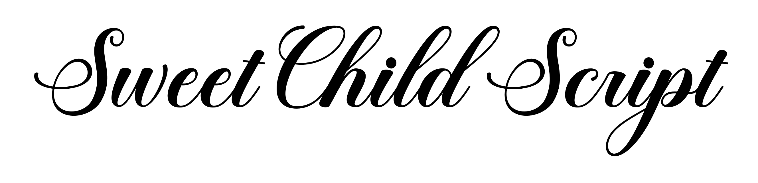 Sweet Child Script