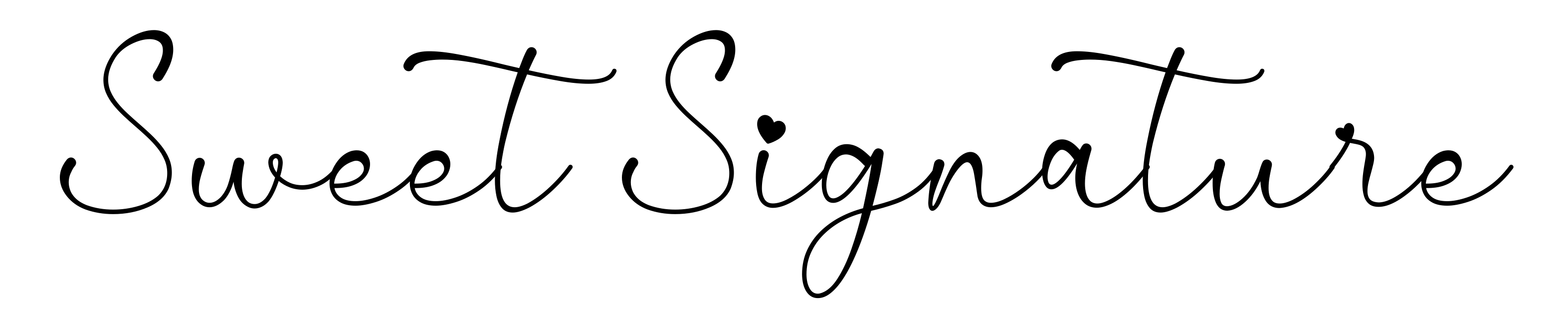 Sweet Signature