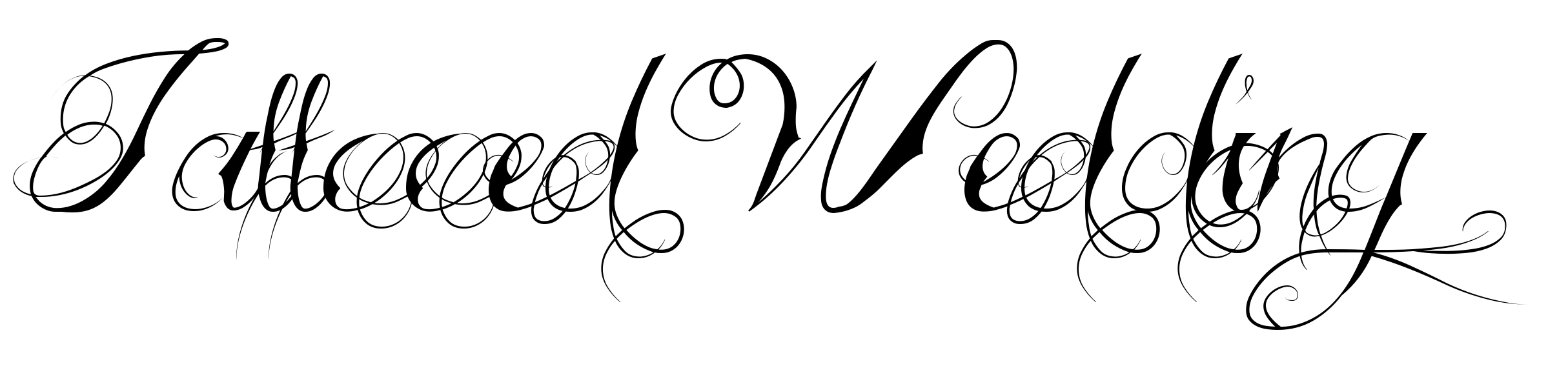 Tattooed Wedding