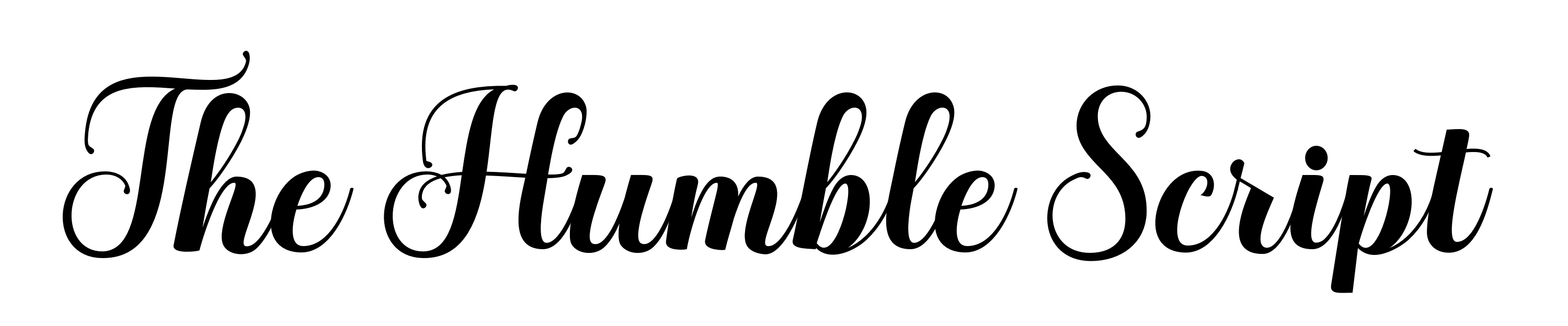 The Humble Script