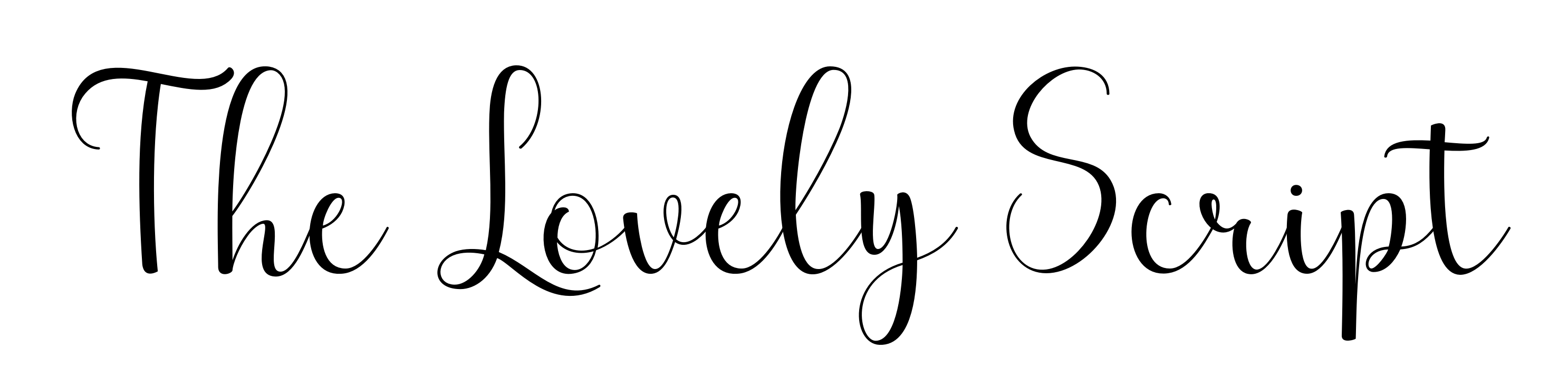 The Lovely Script
