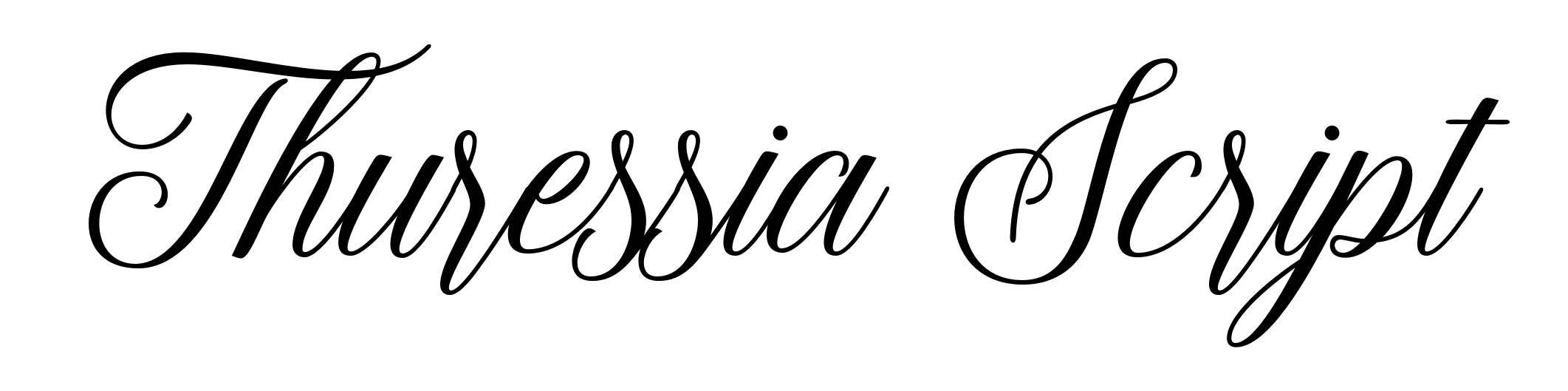 Thuressia Script