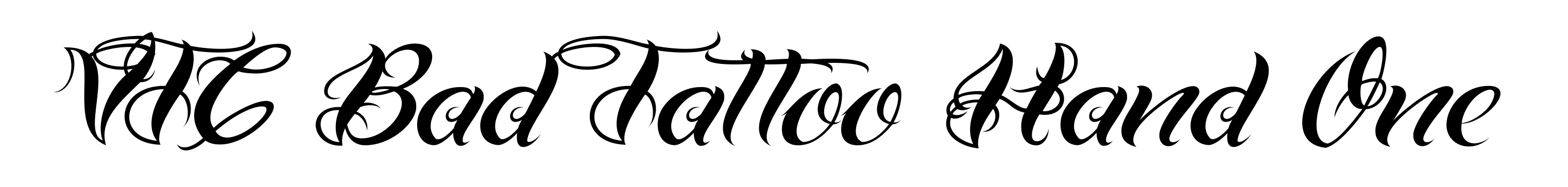 VTC Bad Tattoo Hand One