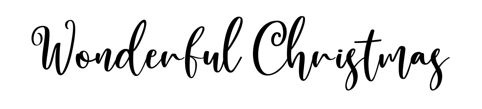 Wonderful Christmas