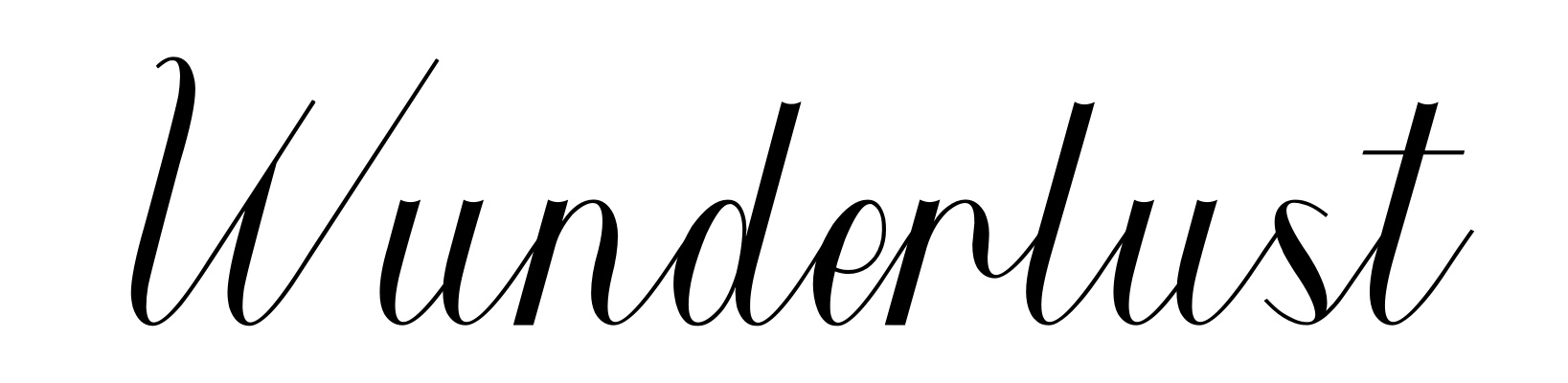 Wunderlust