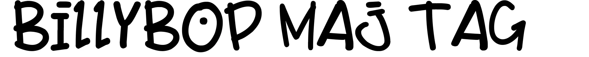 BillyBop Maj Tag