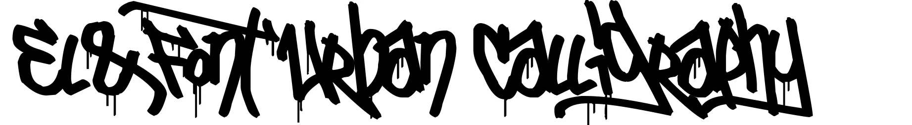 El&Font Urban Calligraphy