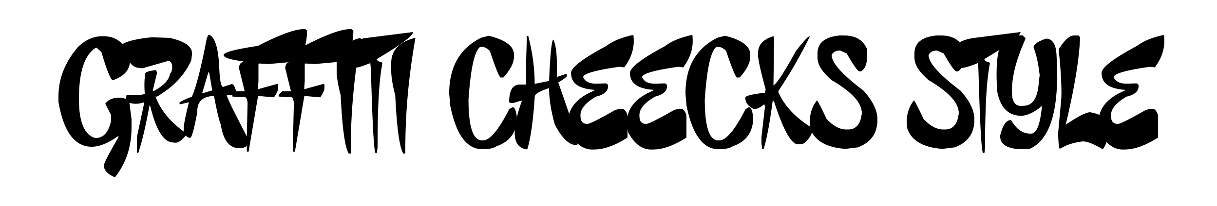 Graffiti Cheecks Style