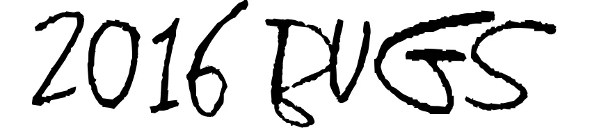 2016 Bugs