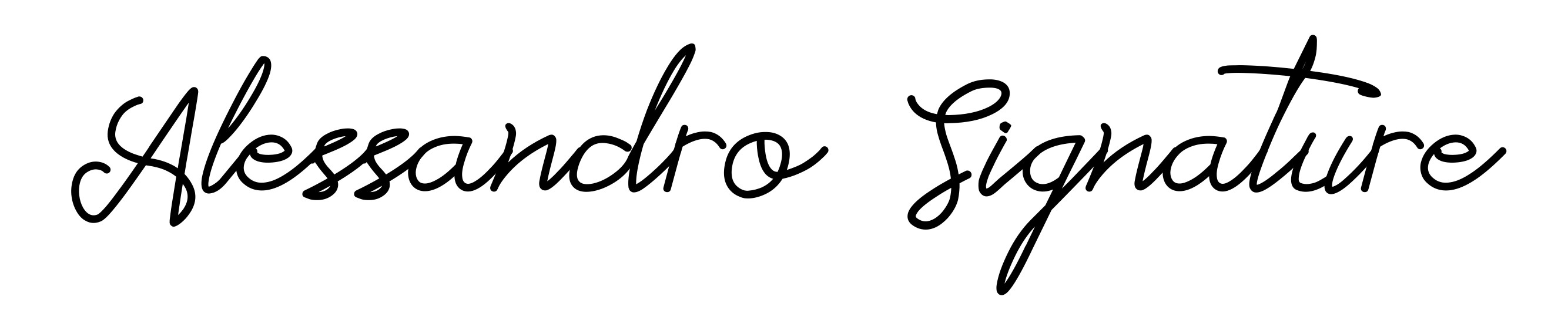Alessandro Signature