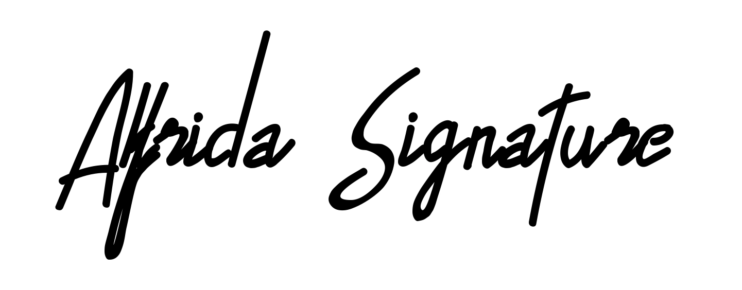 Alfrida Signature