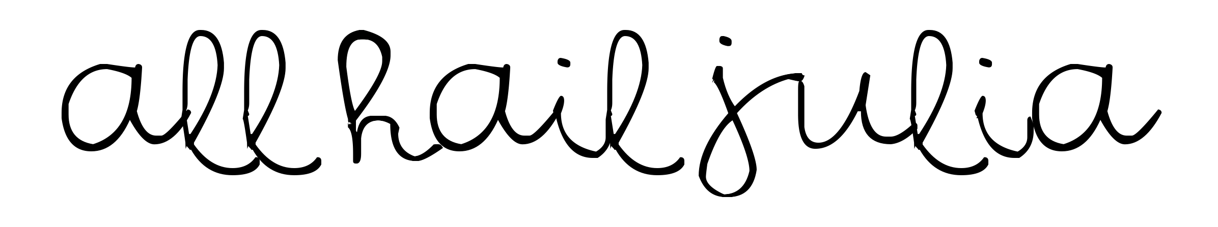All Hail Julia