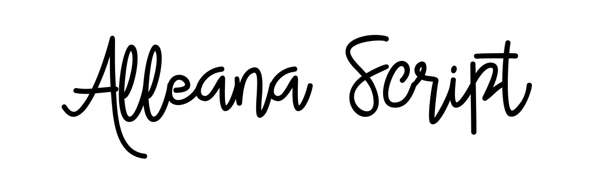 Alleana Script