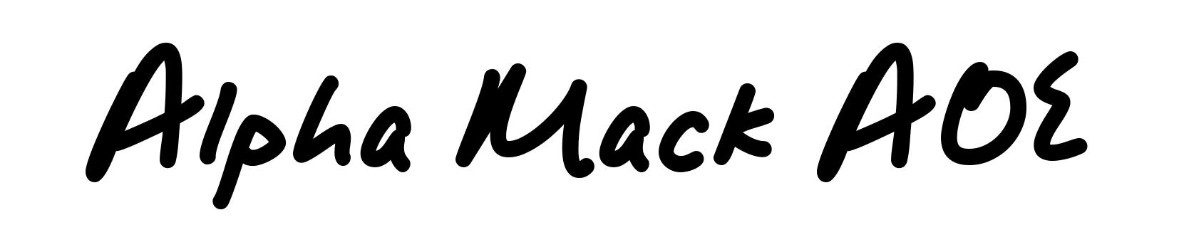 Alpha Mack AOE