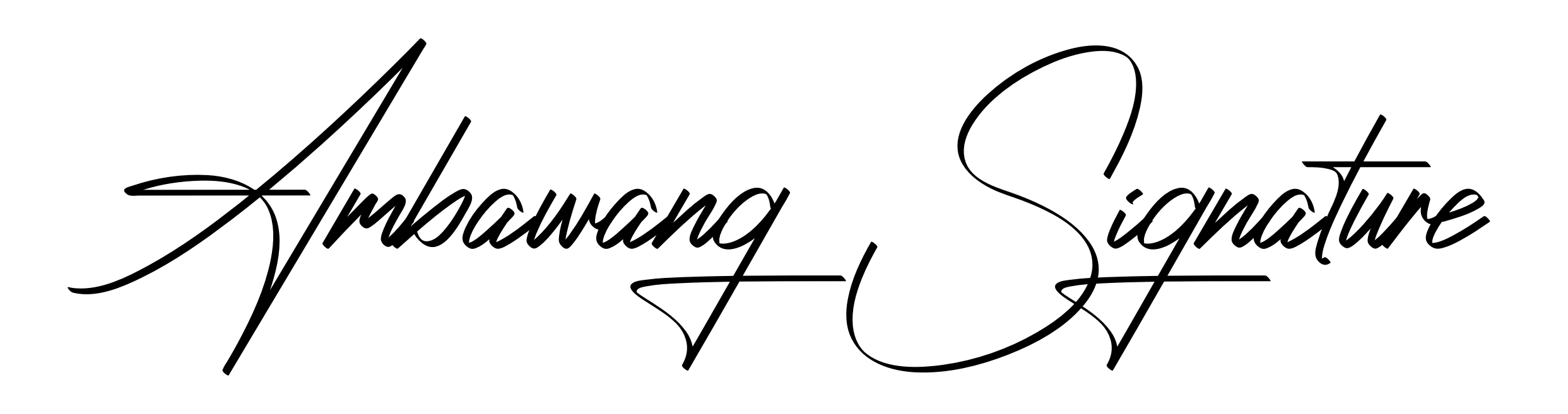 Ambawang Signature
