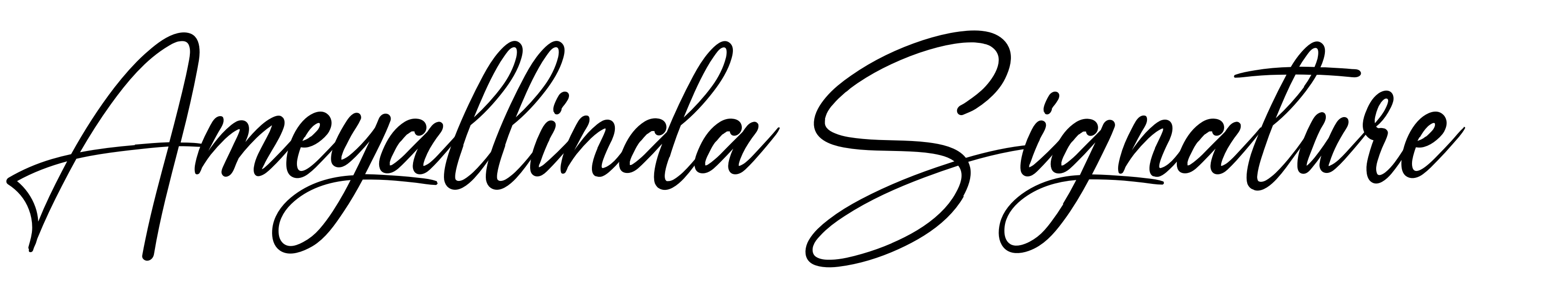 Ameyallinda Signature