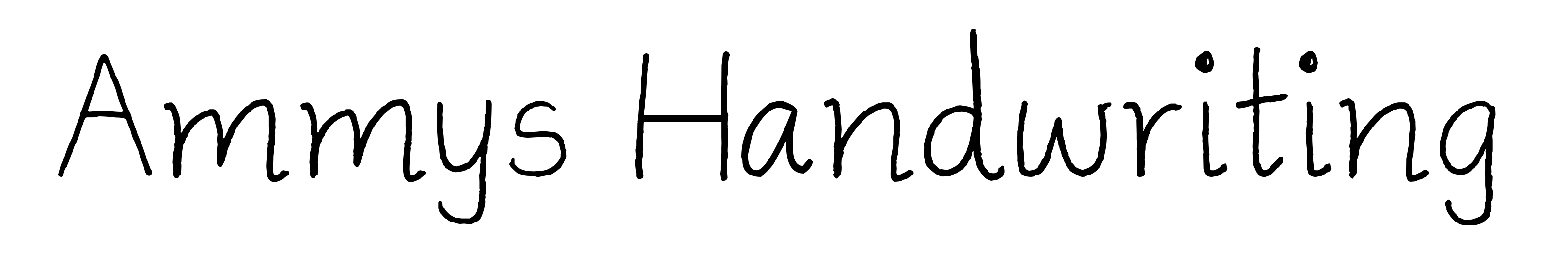 Ammys Handwriting