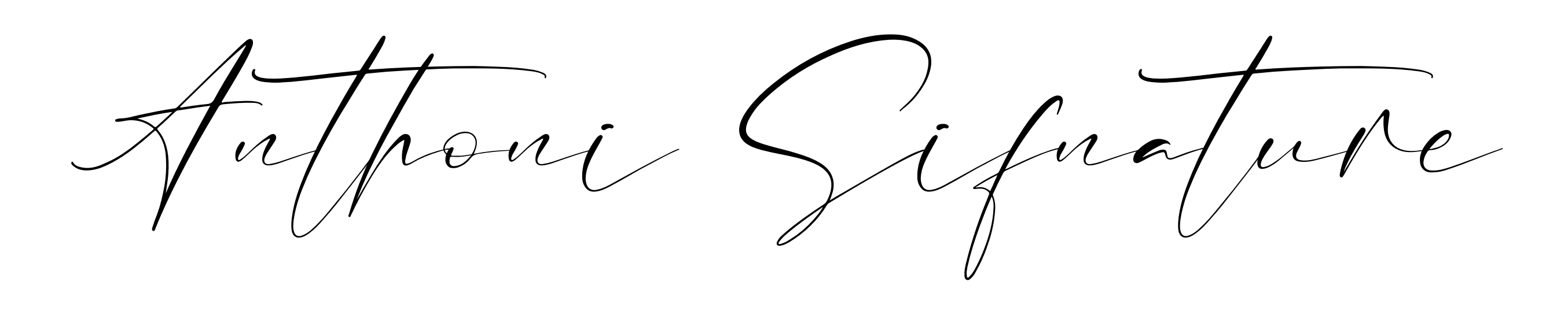 Anthoni Sifnature