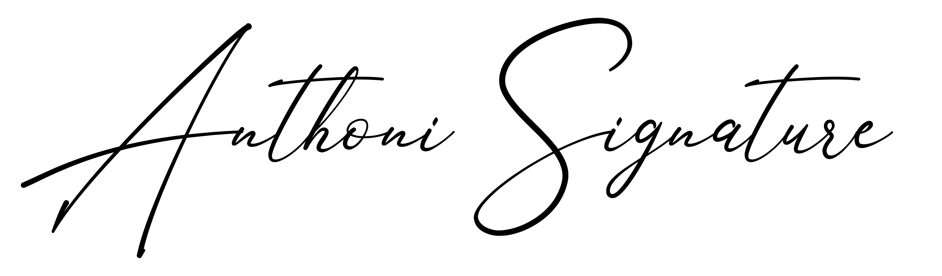 Anthoni Signature