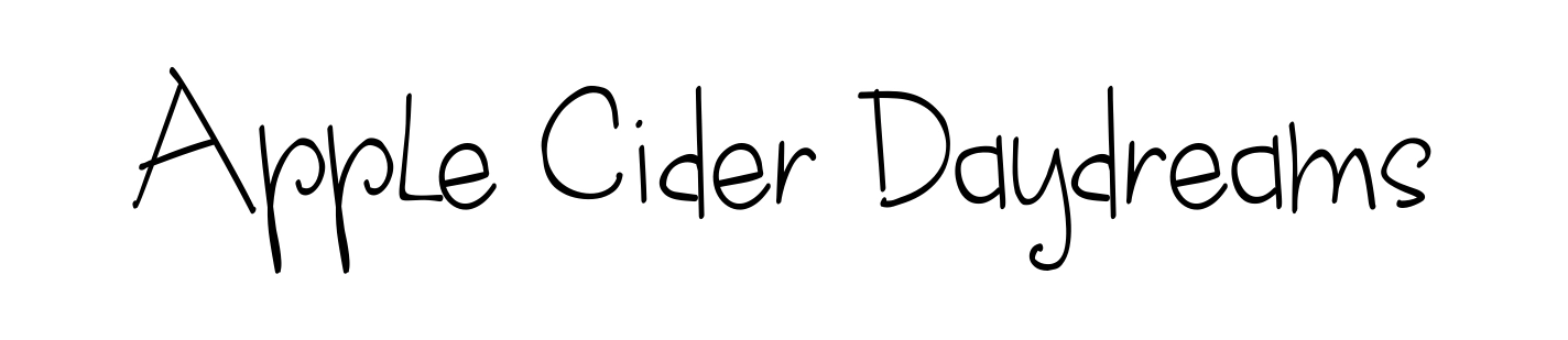 Apple Cider Daydreams
