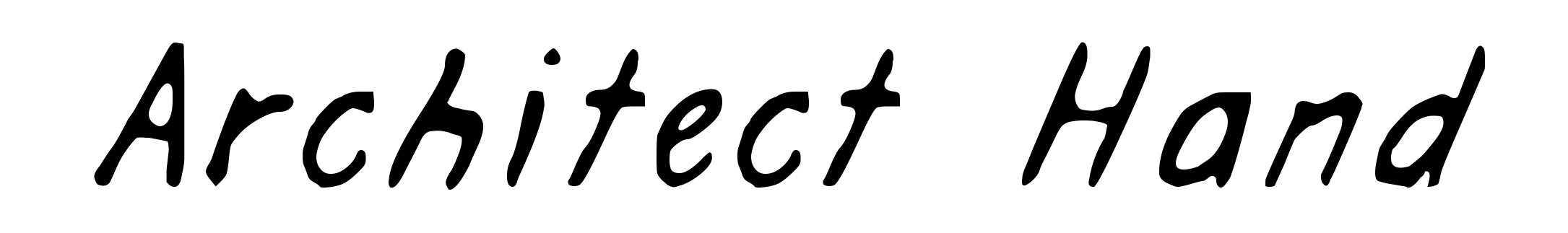 Architect Hand