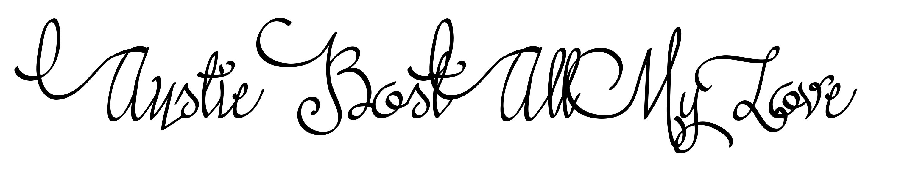 Austie Bost All My Love