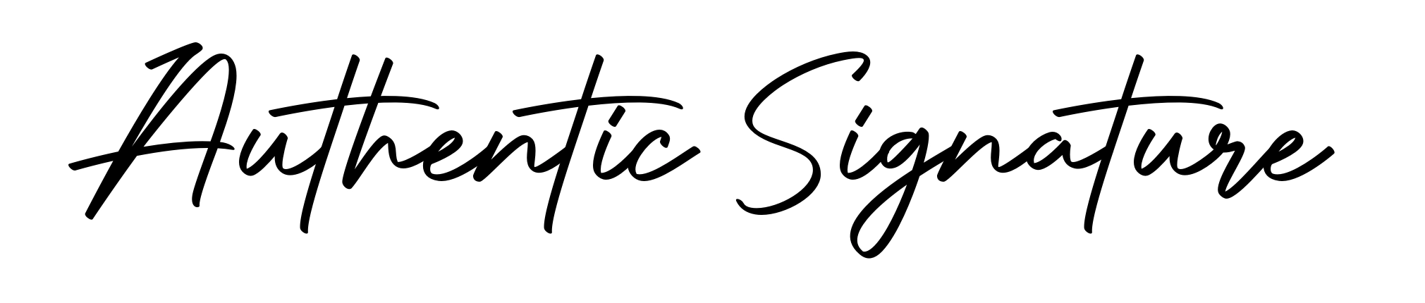 Authentic Signature
