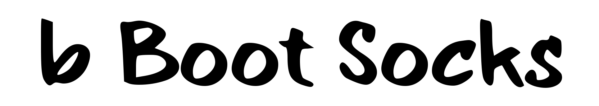 b Boot Socks