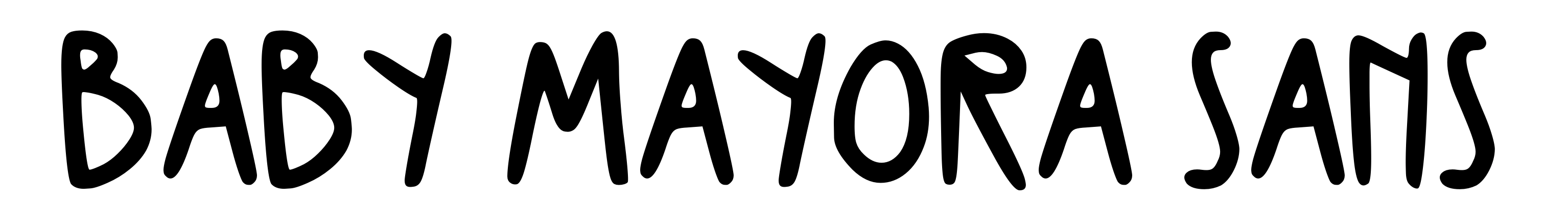 Baby Mayora Sans