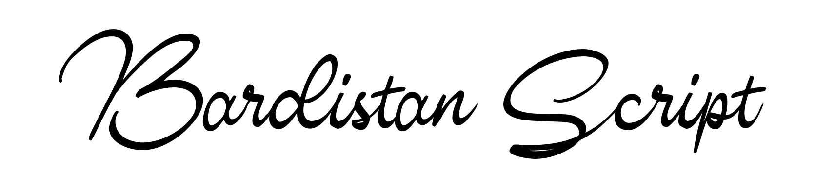 Bardistan Script
