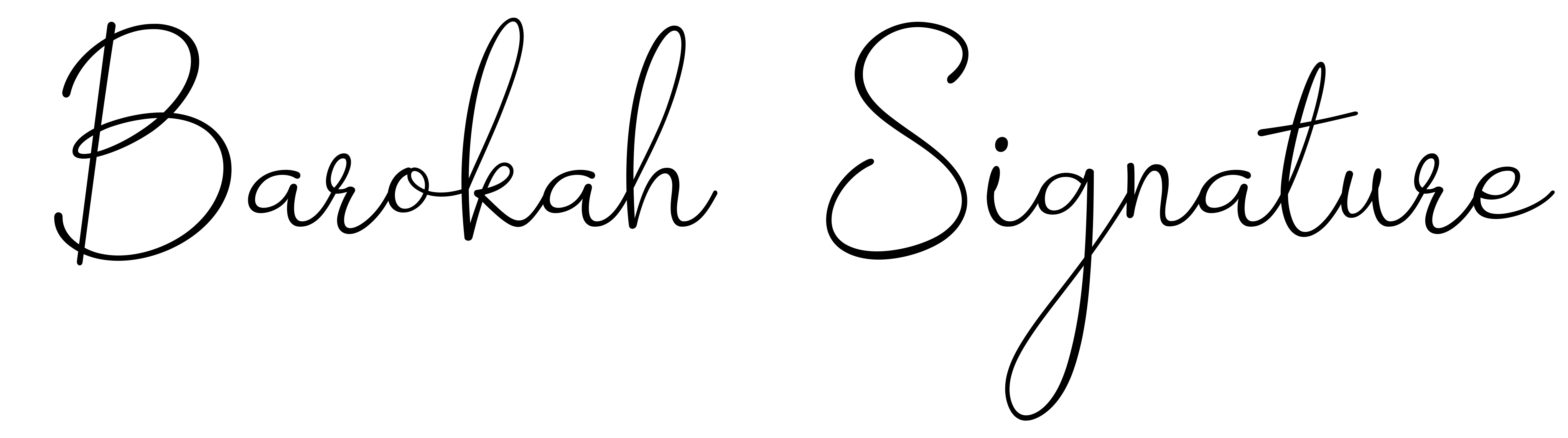 Barokah Signature