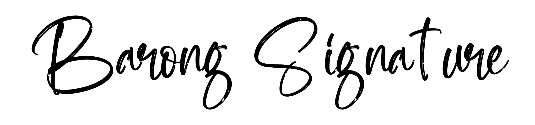 Barong Signature